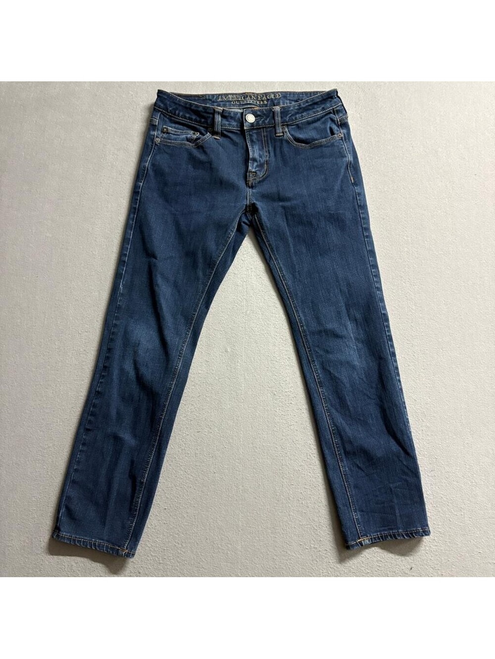 American Eagle Skinny Jeans Womens 28x28 Blue Flex 4 360 Stretch Denim